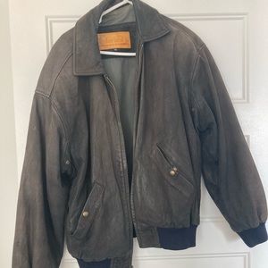 Vintage Timberland Leather Jacket